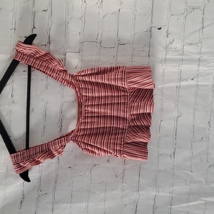 Urban Outfitters Striped crop top sz L juniors Y2K‎ 90S